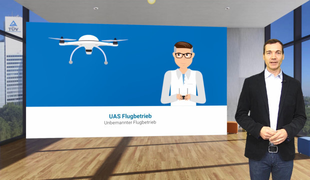 Preview image for training Drohnen-Führerschein Online Vorbereitung - Flugbetrieb und Navigation