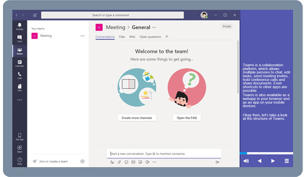 Preview image for training Microsoft Teams (EN-US)
