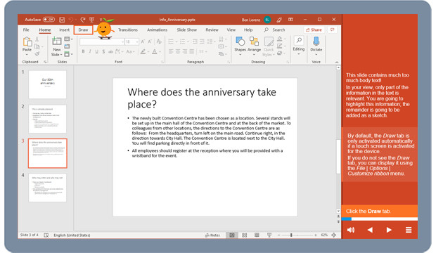 Preview image for training Microsoft PowerPoint 365