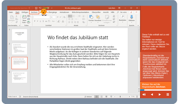 Preview image for training Umstieg auf Microsoft PowerPoint 365