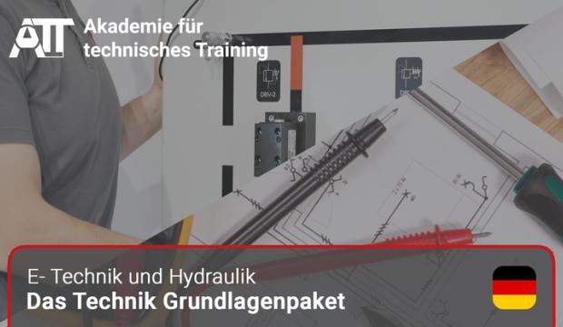 Vorschaubild für das Training Technik Grundlagenpaket - E-Technik und Hydraulik