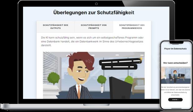 Vorschaubild für das Training KI & Datenschutz