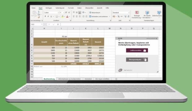 Vorschaubild für das Training Excel 2021 Anfänger, Fortgeschrittene & Profis